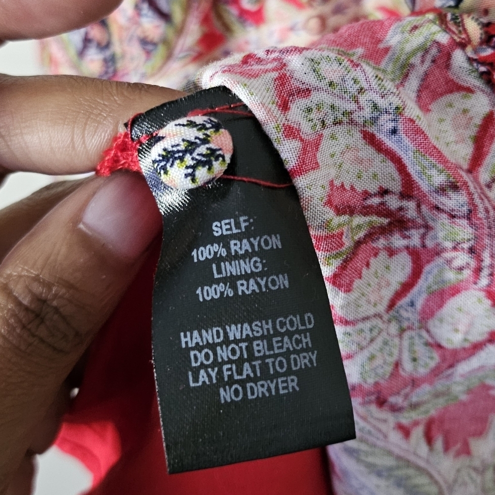 Lulus Design Major Red Print Swing Dress - Picture 5 of 10